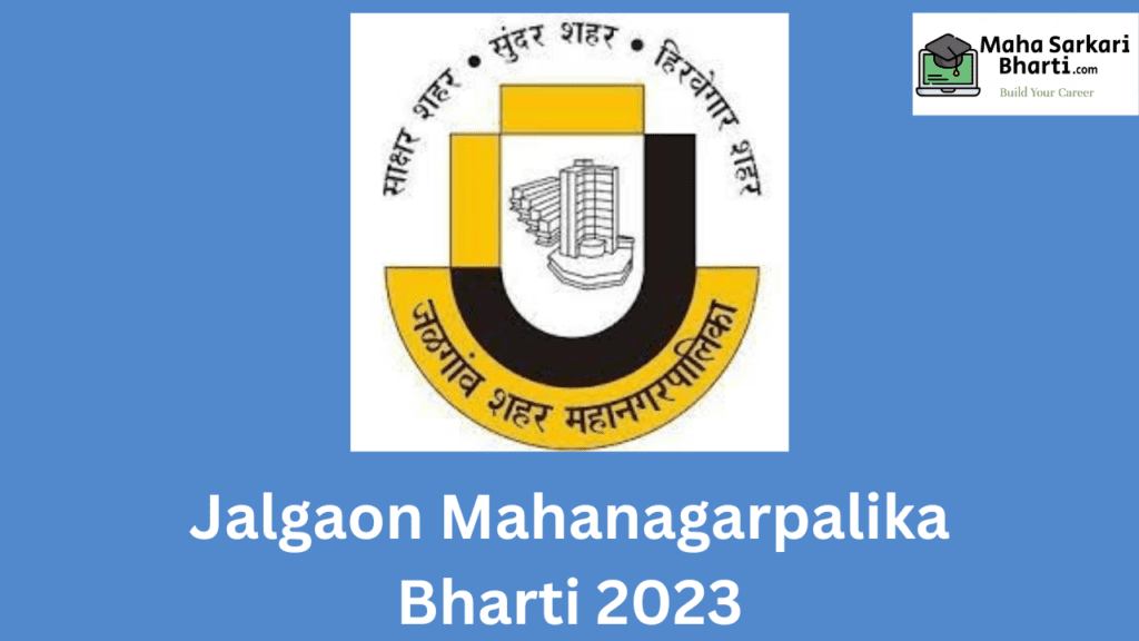 Jalgaon Mahanagarpalika Bharti 2023