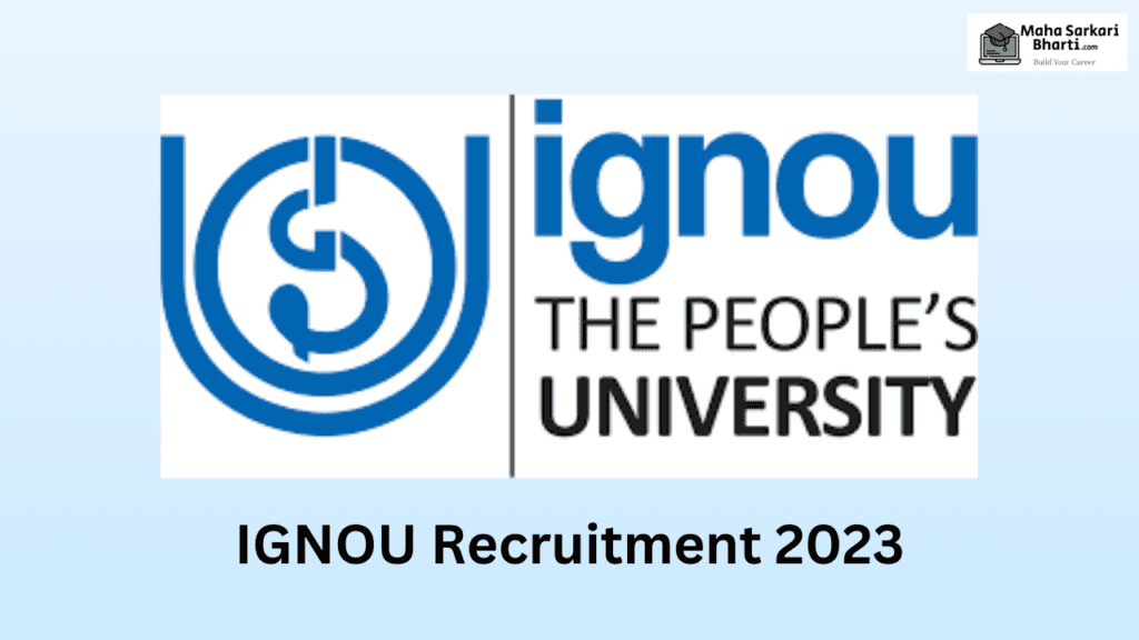 IGNOU Recruitment 2023