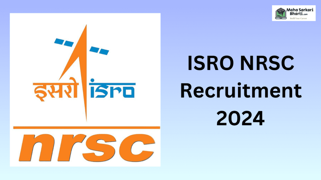 ISRO NRSC Technician Recruitment 2024