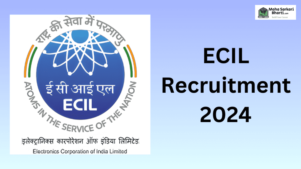 ECIL Junior Technician Recruitment 2024