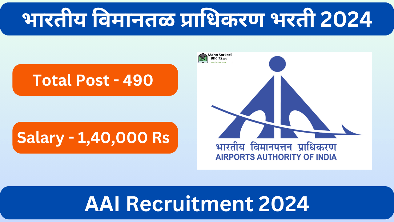 AAI Junior Executive Recruitment 2024