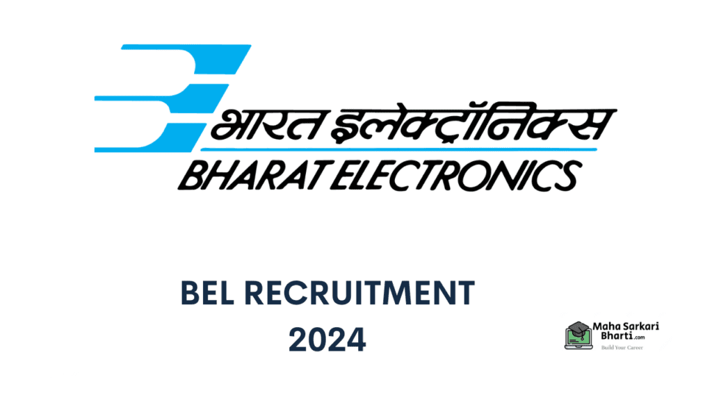 BEL Trainee Engineer Recruitment 2024