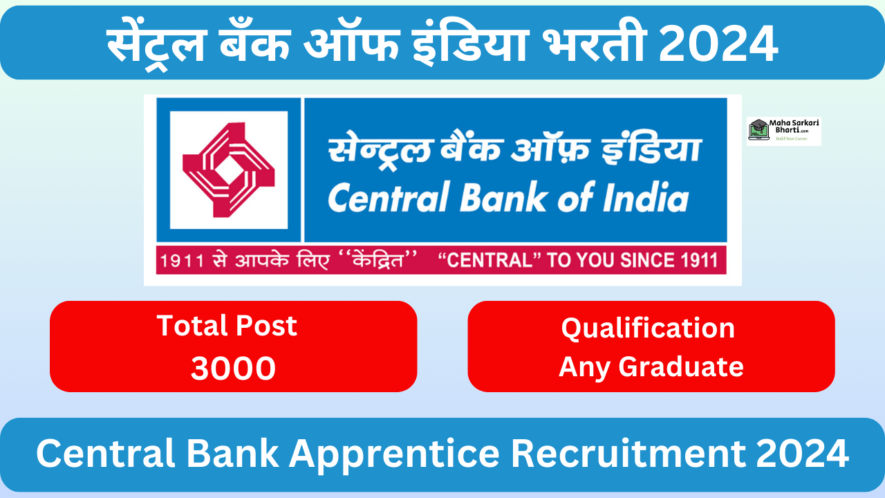 Central Bank Apprentice Recruitment 2024